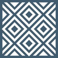 Elegant Abstract Parallelogram Design in Black and White vector