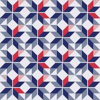 Coloring Abstract Parallelogram Geometric Pattern Illustration. vector