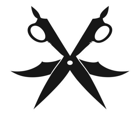 Scissors icon illustration