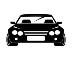 Car icon on white background illustration vector