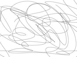 A drawing of a line with many different shapes vector