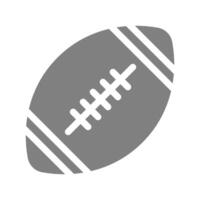 An american football ball on a white background vector
