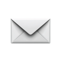 A compact, closed envelope, angled slightly to display both the front and triangular flap, ideal for formal or personal messages png