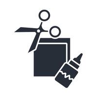 crafting icon. .Editable stroke.linear style sign for use web vector