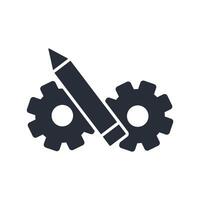 Tools icon. .Editable stroke.linear style sign for use web design. vector