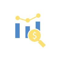Analysis icon. .Editable stroke.linear style sign for use web design,logo vector