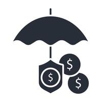 insurance Einsurannce ditable stroke.linear style sign for use web design,logo.Symbol illustration. vector