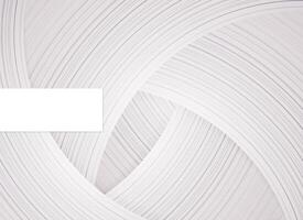 White abstract wave line design background vector