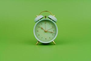 Clocks and daily work, working with time and punctuality, quality time management photo