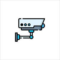 Security camera icon vector