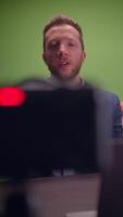 An Engaged Speaker in a Virtual Meeting Shows Effective Communication Skills and Techniques video