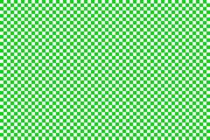 Green and White Checkerboard Pattern Background vector