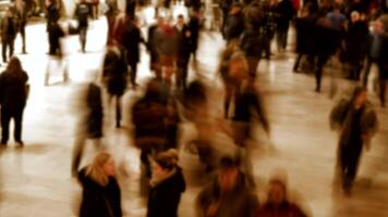 Observing the Blurred Dynamics of a Crowd in a Vibrant Urban Setting Filled with Life video