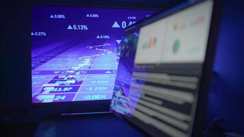 Indepth HighTech Stock Market Analysis Utilizing StateoftheArt Modern Displays video