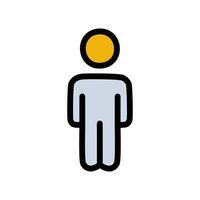 Man Icon sign Icon Illustration For Personal And Commercial Use vector