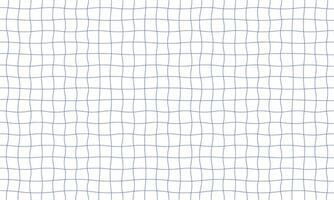 abstract geometric grid line mesh texture white background. worksheet exercise book vector
