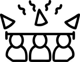 yearly celebration and gathering and anniversary Set 3 vector