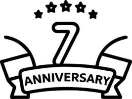 yearly celebration and festival and anniversary Set 4 vector