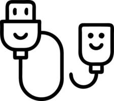 USB icons Set A vector