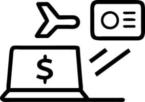 Travel planner budgeting trips on plain background Set A vector
