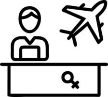 Travel finance manager analyzing trip costs on close up reality background Set A vector