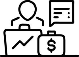 Travel budget analyst using spreadsheets on soft abstract background Set A vector