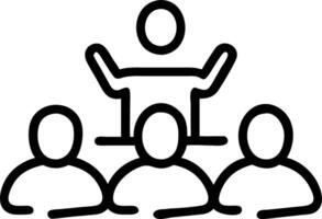 Team participating in a mindfulness workshop Set A6 vector