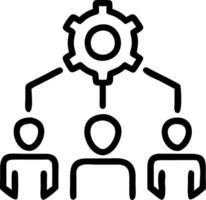 Team of engineers collaborating on industrial automation project in corporate office Set A vector