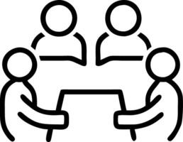 Team members collaborating over coffee in a modern coworking space copy space on top Set A vector
