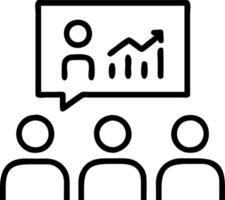 Team meeting with excessive data charts Set A3 vector