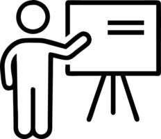 Teacher using interactive whiteboard in classroom and copy space Set A vector