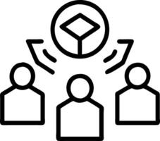 Sustainable supply chain team managing eco friendly logistics with copy space Set A3 vector
