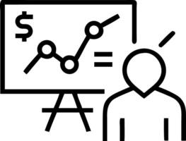 Supply chain analyst evaluating cost efficiency Set A vector