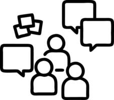Startup team brainstorming with sticky notes plain background copy space on top vector