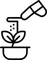 Scientist analyzing soil samples in a lab vector