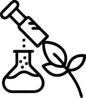 Scientist analyzing soil samples in a lab Set 2 vector