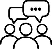 Sales team discussing customer feedback in a modern office Set 12 vector