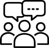 Sales team discussing customer feedback in a modern office Set 4 vector