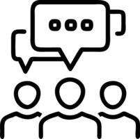 Sales team discussing customer feedback in a modern office Set 8 vector