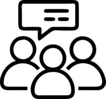 Sales team discussing customer feedback in a modern office Set 7 vector