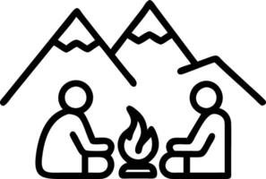 Quiet mountain cabin New Year Set 3 vector