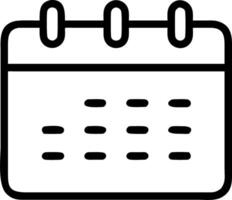 Professional setting reminders on a digital calendar vector