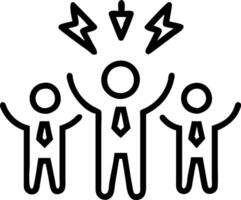 Power symbols Set A vector