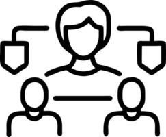 Portrait of team members using biometric scanners for secure collaboration copy space on right Set A3 vector