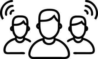 Portrait of team members using voice controlled assistants for hands free collaboration copy space on right Set A vector