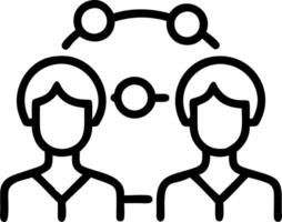Portrait of team members using neural interface devices for seamless collaboration copy space on right Set A vector