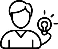 Portrait of team leader using smart ring for project management copy space on right Set A vector