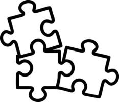 Plain background with puzzle pieces and motivational quotes copy space on top. Set A vector