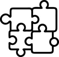 Plain background with monochrome puzzle pieces copy space on top. Set A vector