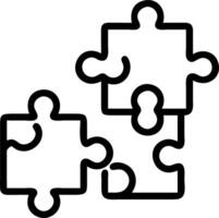 Plain background with individual puzzle pieces scattered copy space on top. Set A vector
